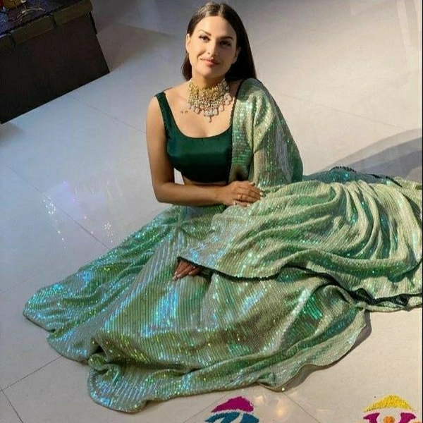 Heavy Organza Silk Lehenga