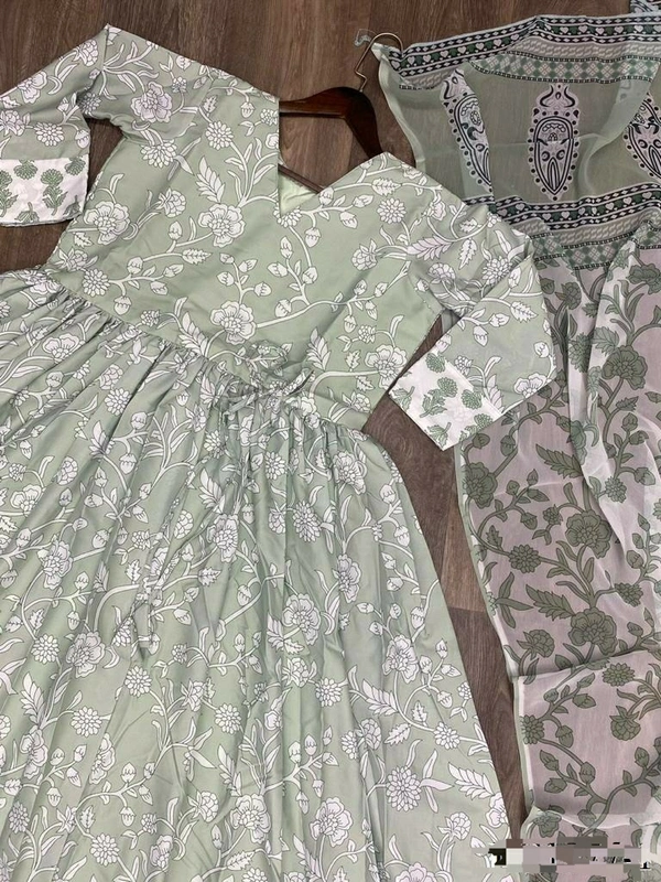 Dress With Plazzo & Dupatta