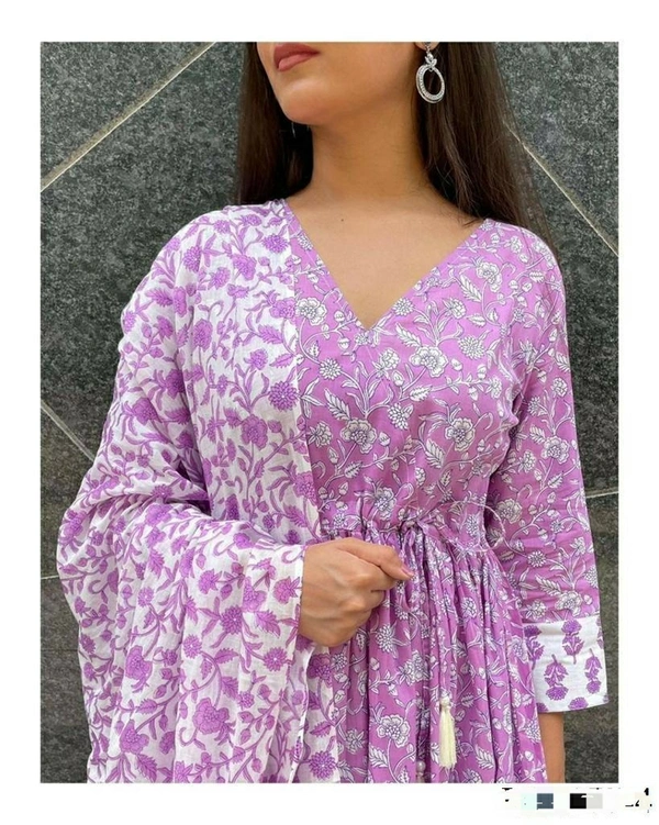 Dress With Plazzo & Dupatta