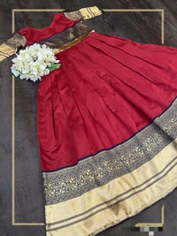 Banarasi Silk Full Stitched Gown