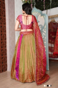 Paper Silk Lehenga