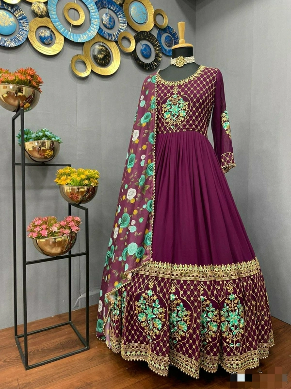 Georgette Gown