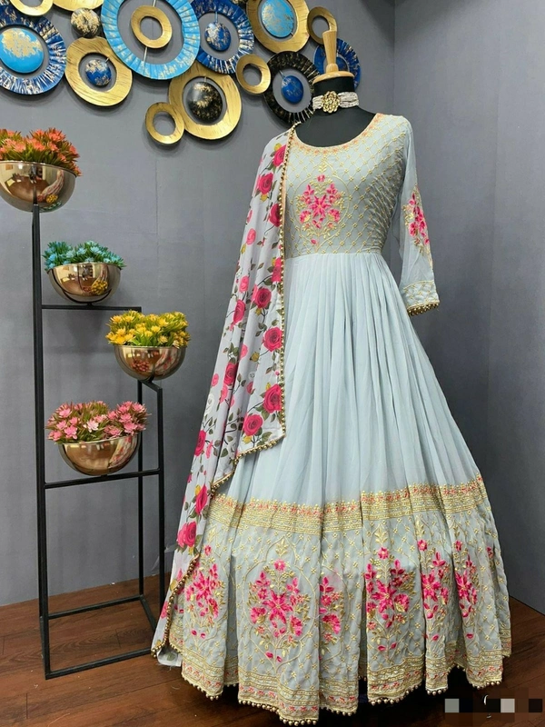Georgette Gown