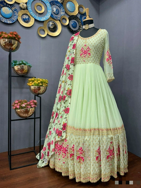 Georgette Gown