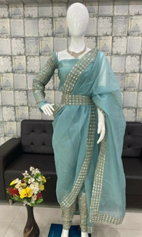 Organza Silk Saree
