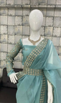 Organza Silk Saree