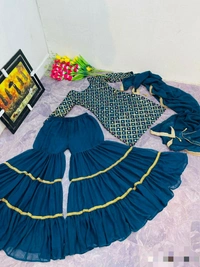 Top with Plazzo & Dupatta