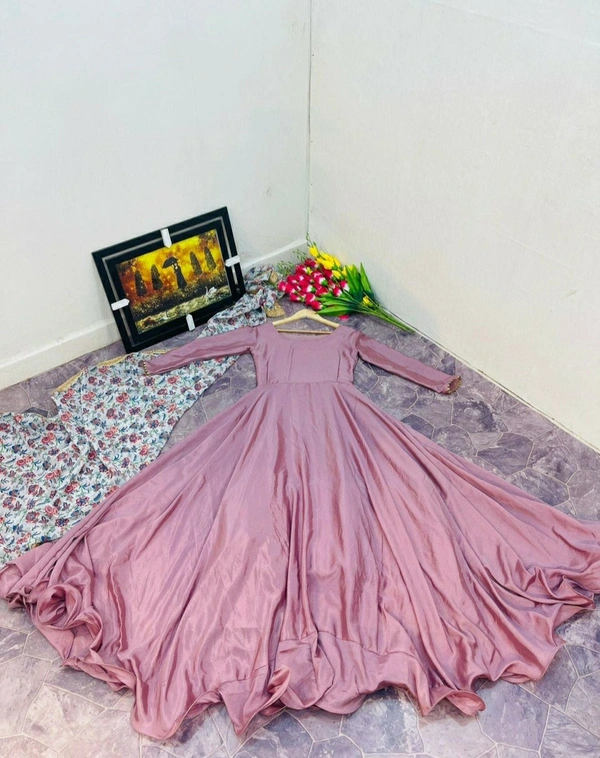 Finon Silk Full Stitched Gown