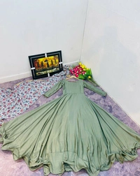 Finon Silk Full Stitched Gown