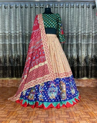 Butter Silk Lehenga Choli