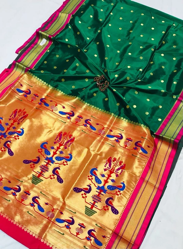 Kadiyal Coin Paithani