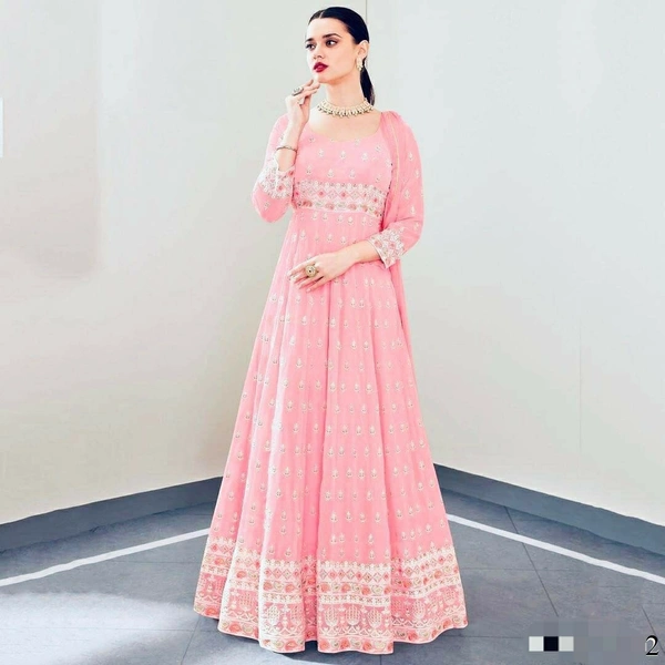 Heavy Georgette Gown