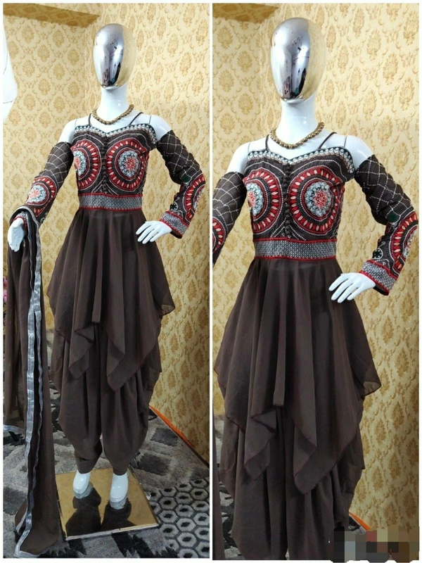 Top - Patiyala With Dupatta Set