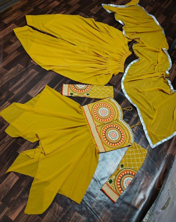 Top - Patiyala With Dupatta Set