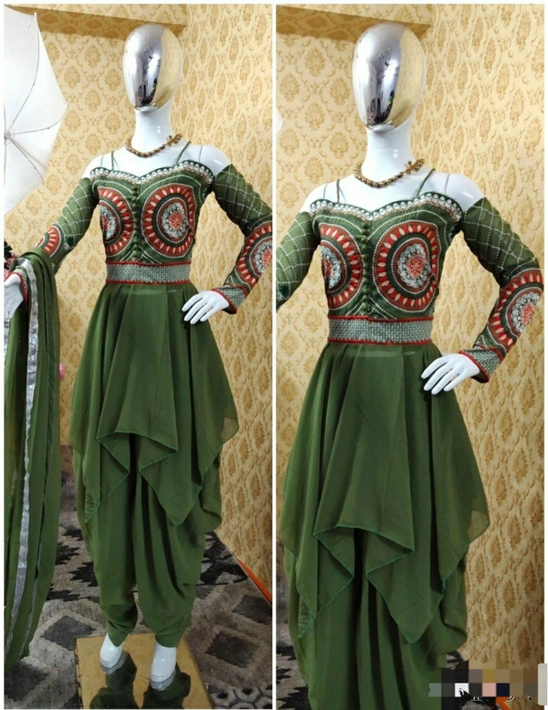 Top - Patiyala With Dupatta Set
