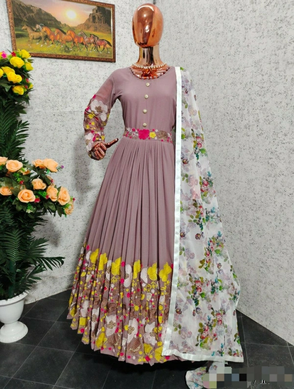 Georgette Gown