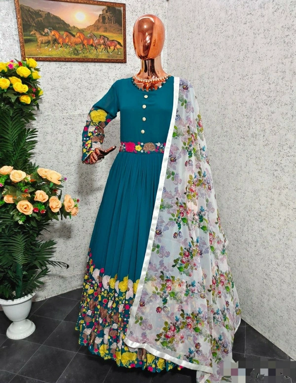 Georgette Gown
