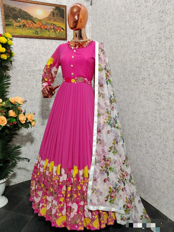 Georgette Gown