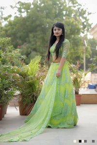 Heavy Nylon Net Lehenga Choli