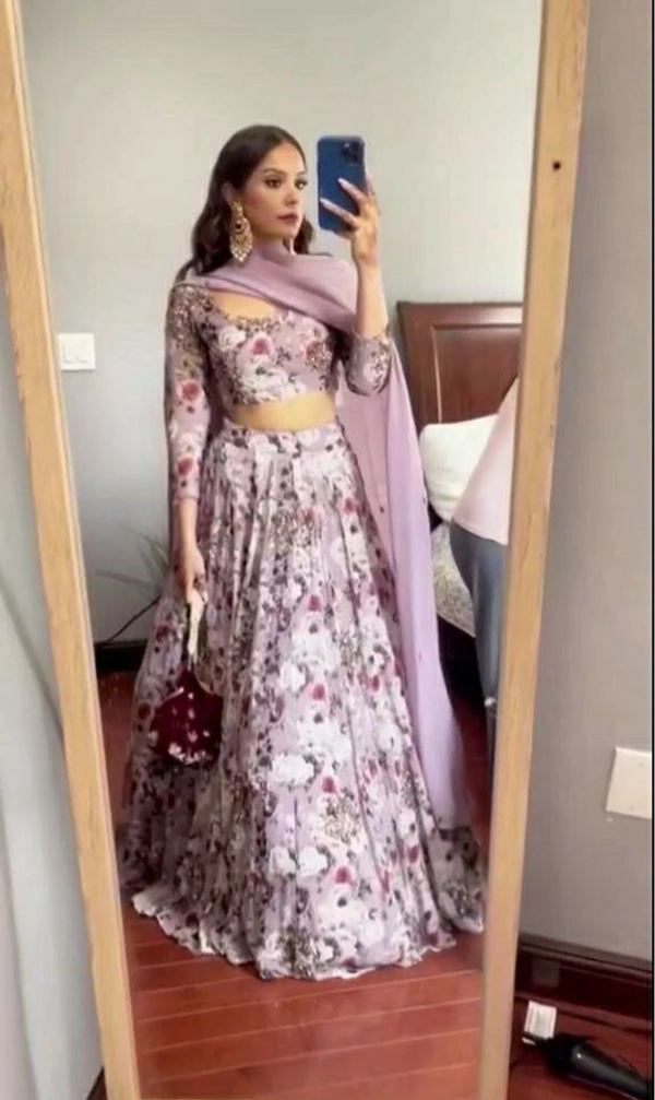 Georgette Lehenga Choli