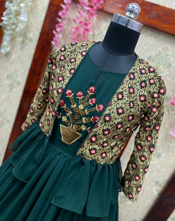 Gown With Koti - XXL