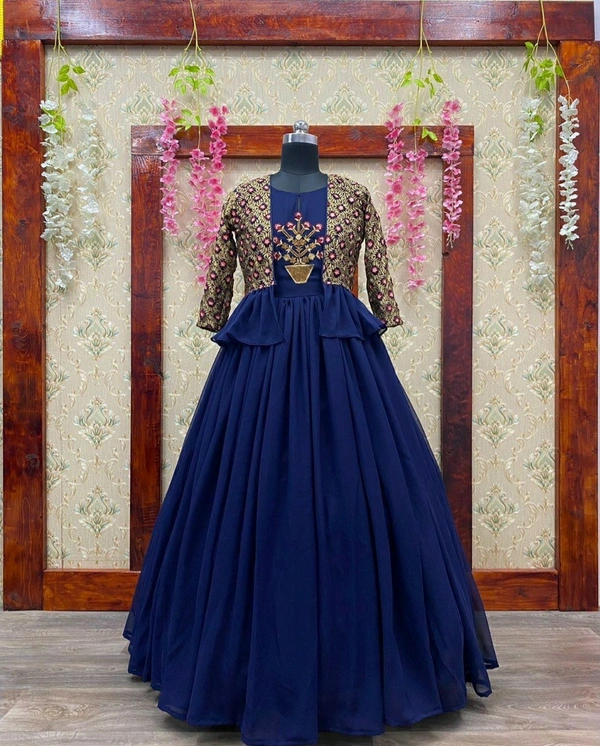 Gown With Koti - XXL