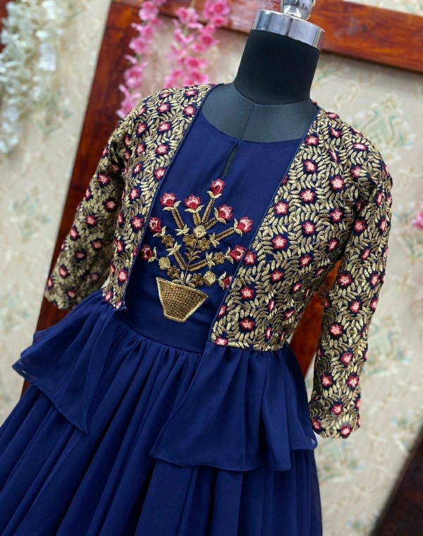 Gown With Koti - XXL