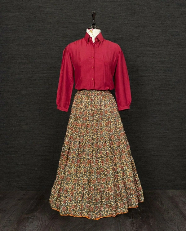 Lehenga With Top - L
