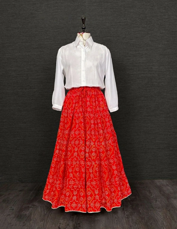 Lehenga With Top - L