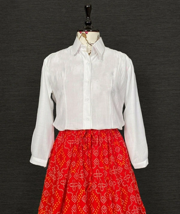 Lehenga With Top - L