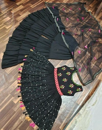 Top With Plazzo & Dupatta
