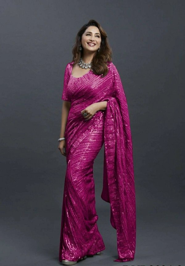Sequence Work Saree