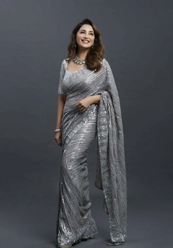 Sequence Work Saree