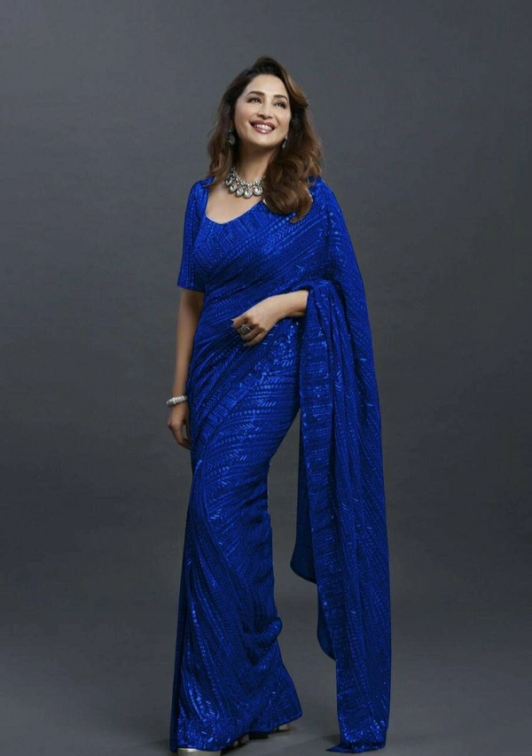 Sequence Work Saree