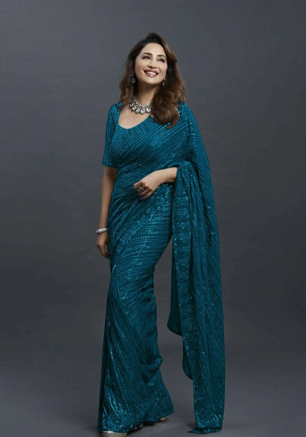 Sequence Work Saree