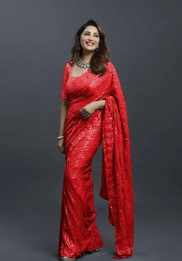 Sequence Work Saree