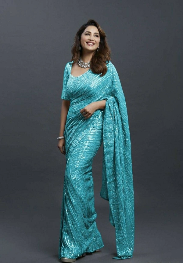 Sequence Work Saree