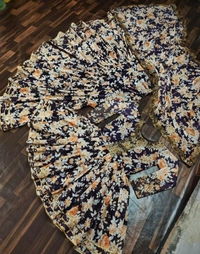 Georgette Top Plazzo Set