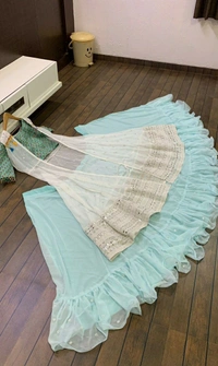 Georgette Lehenga With Koti