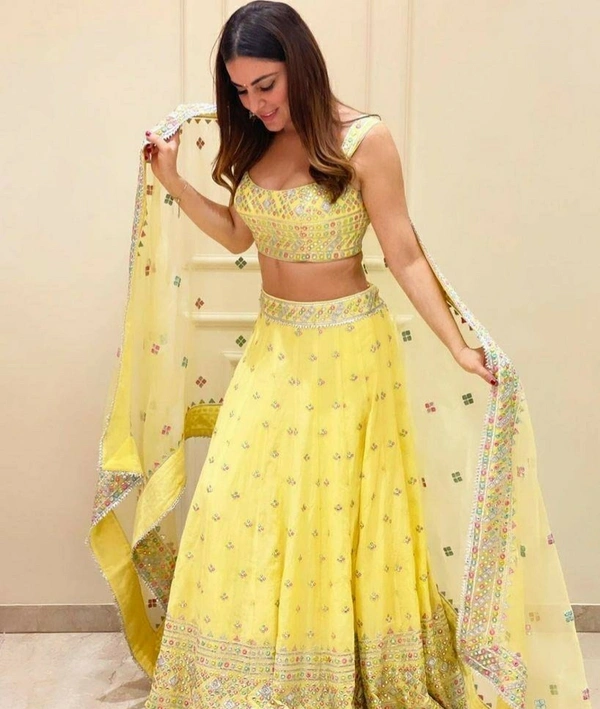 Georgette Lehenga Choli