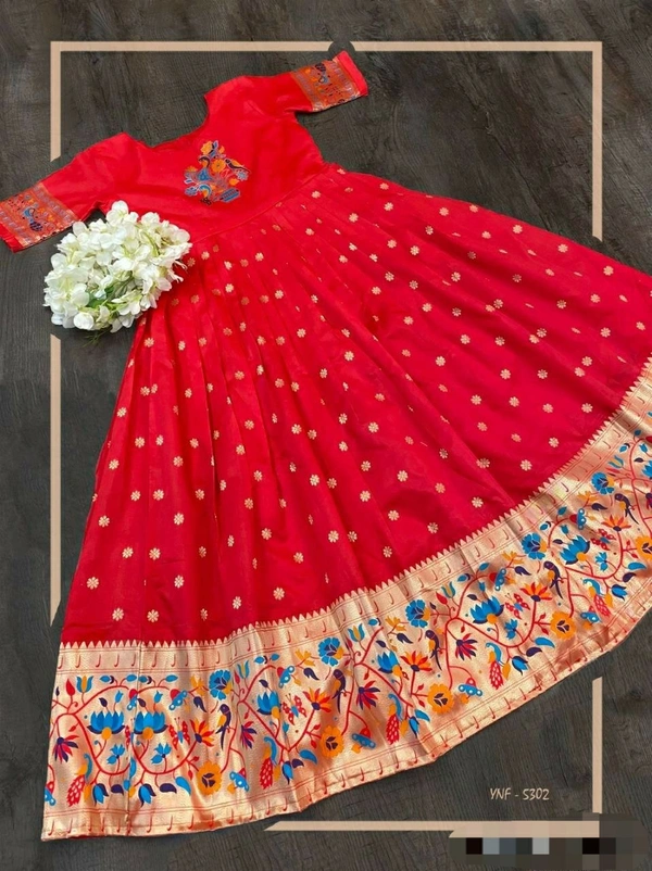Banarasi Silk Gown