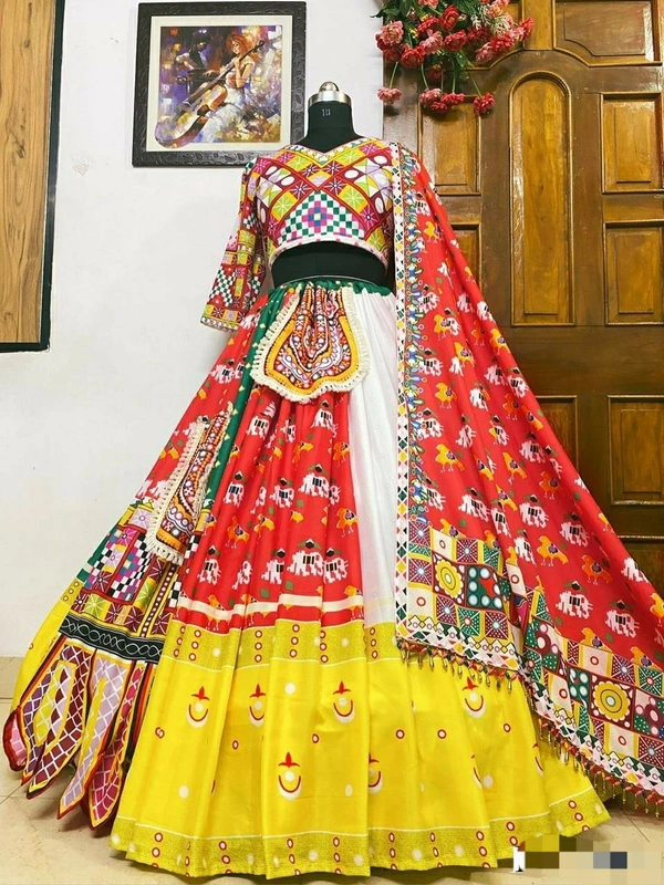 Digital Print Lehenga Choli