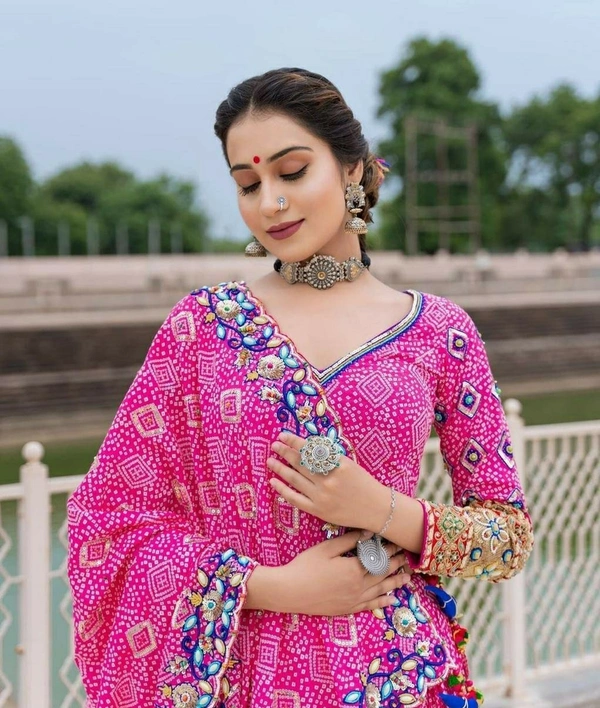 Digital Print Lehenga Choli