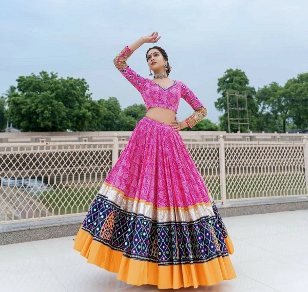 Digital Print Lehenga Choli