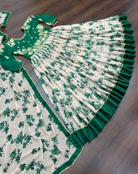 Georgette Full Stitched Gown