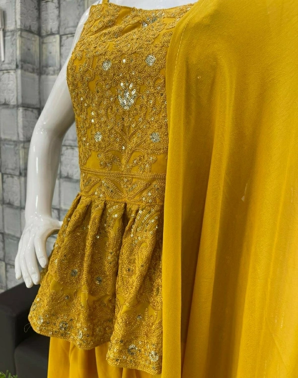 Top Bottom With Dupatta Set