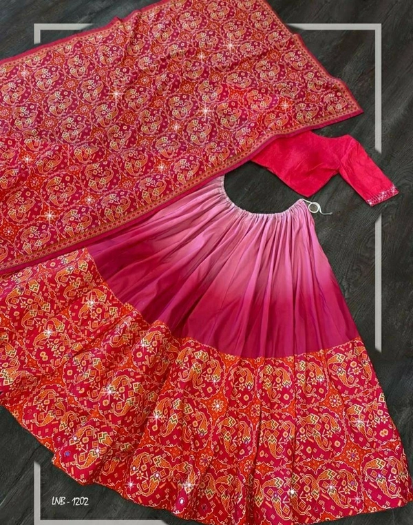 Silk Lehenga Choli