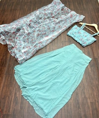 Blouse Plazzo With Koti