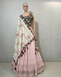 Heavy Butter Silk Lehenga Choli