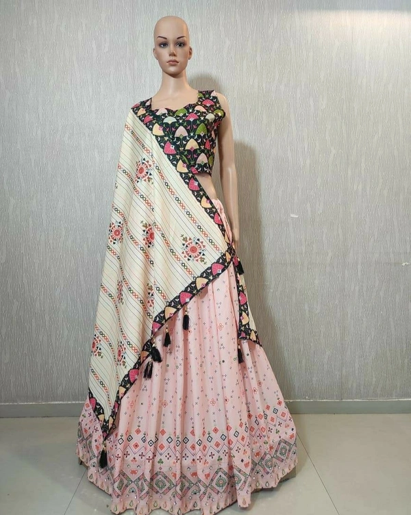 Heavy Butter Silk Lehenga Choli